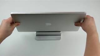 Omoton MacBook Pro Stand Unboxing + kurzer Test