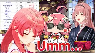 Lui can't stop laughing as Miko bets on her horse [hololive/ Eng sub]