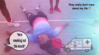 Seizure Prank ‼️‼️(Gone Wrong) cops were called Ft. Floridamade Dee & Svpremee Reeme