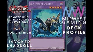 Top 16 Yu-Gi-Oh! Remote Duel Invitational - Joe Dietrich - Invoked Shaddoll