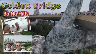 Vietnam Vlog 10 - Golden Bridge of Ba Na Hills.  Danang , Vietnam