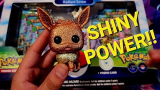 Shiny Eevee, Pokemon GO Pokemon Packs Opening on Feature Friday