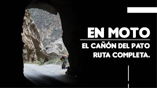 El Cañón del Pato en Moto Completo I CALLEJON DE HUAYLAS