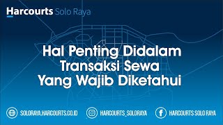 Hal Penting Di Dalam Transaksi Sewa Yang Wajib Diketahui