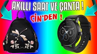 Çin'den Akıllı Saat ve Çanta Aldım | Toplu Paket Açılımı