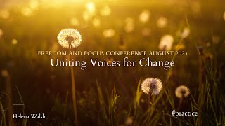 Uniting Voices for Change: Freedom and Focus Fitzmaurice Voicework Conference August 2023