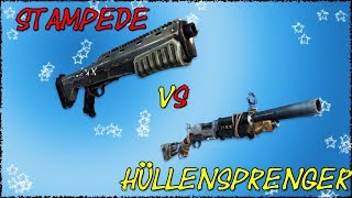 RDW | 130 Hüllensprenger VS 130 STAMPEDE Was ist Besser? Beide Gleich?| Fortnite Rette Die Welt