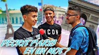 DÉCRIT PARIS EN 1 MOTS ?! 🇨🇵😱😂 -MicroTrottoir