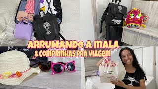 VAMOS VIAJAR! ARRUMANDO MALA E COMPRINHAS PRA VIAGEM 😍 | Gabi de Paula