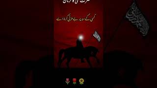 حضرت علی کا فرمان کسی کے منہ پر اس کی بےعزتی کرنا  اس کے قتل کرنے کے برابر ہے #shortvideo #islamics