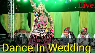 थारो में दीवानो | Live Dance Performance in Wedding by Dancer 💃| Rajasthani Folk Dance🕺🏻💃