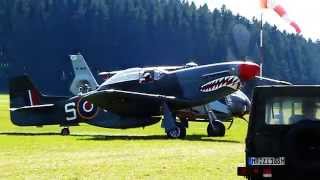 Heritage Flight of a PD 51 Mustang and a Supermarine Spitfire