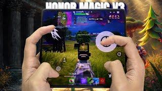 Honor Magic V3 Fortnite Gameplay | Snapdragon 8 Gen 3