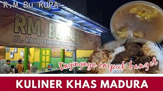 Dagingnya empuk banget ||Kuliner khas Madura ||R.M Bu RUPA - Kholit Naufal