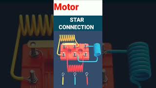 Motor STAR-DELTA CONNECTION #shorts #short #youtubeshorts