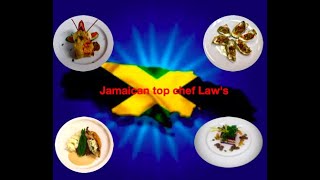 Jamaican top chef Law's_Advance culinary photos