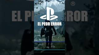 EL PEOR error de Play Station 🤬 #ps5pro #playstation#playstation5#playstation5pro #fyp #parati