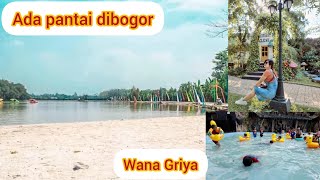 Wisata Bogor Wana Griya Ciseeng || DiBogor ada pantai nih || Wisata Murah Meriah Parung Bogor