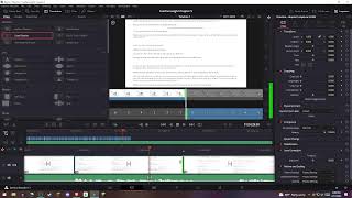 Editing a video (and streaming because why not)