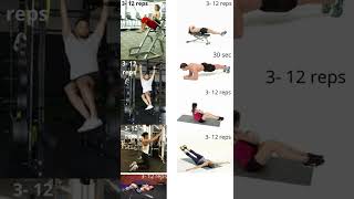 How To Make Lower ABS More Visible | Lower Abs exercise | #shorts