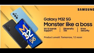 Samsung Galaxy M32 5G 720 and 48MP quad camera