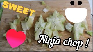 How to cut a Starfruit 切杨桃 | NINJA CHOP |  Relieve stress | Fast cutting | ASMR | Fastest way