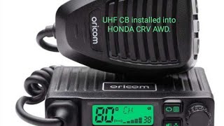 HONDA CRV AWD. UHF Communication RADIO INSTALLED.