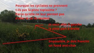 Pourquoi les cyclistes ne prennent-ils pas la super piste cyclable ? Pas de sortie !