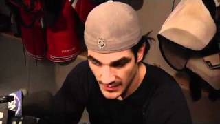 April 13 2011 Brian Boyle Game Day Interview New York Rangers