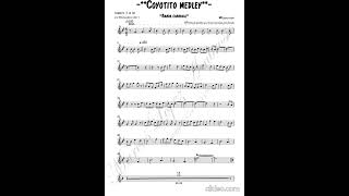 Coyotito medley - banda carnaval (partitura) #music #partitura #musica #partiturasonline