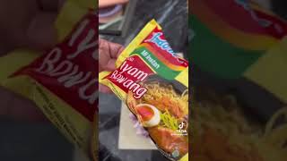 resep Indomie kuah ayam pedas