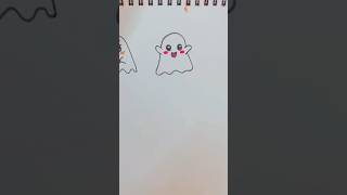 Free time easy drawing 👻 #drawing #cute