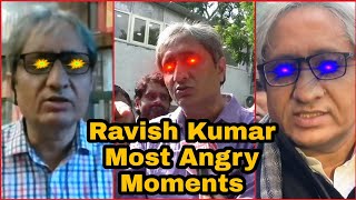 7 times Ravish Kumar got angry