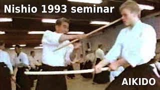 Aikido - Shoji Nishio sensei 1993 seminar in Malmö, Sweden 2 (5)