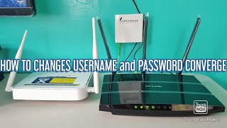 HOW TO CHANGES PASSWORD CONVERGE WIFI PROBLEM EASY STEP