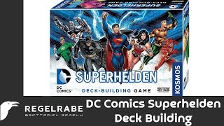 DC Comics Superhelden Deck Building - Regelerklärung