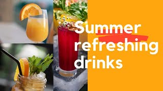 REFRESHING SUMMER DRINKS RECIPES | SUMMER DRINK RECIPES IN HINDI | MANVAS