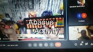 Abacus Activity of kids , counting