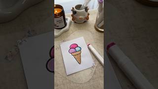 Color with me🍦 #color #art #coloringbook #coloring #stressrelief #colorwithme