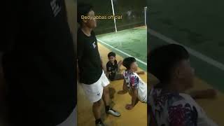 tetap semangat bermain futsal, walaupun kondisi hujan💪