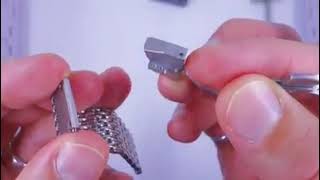 Micro adjusting the Duneshore bracelet