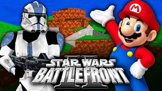 BOB-OMB BATTLEFIELD from SUPER MARIO 64! - Classic Star Wars Battlefront 2 (Mod)