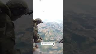 Special Soldiers Parachute Free Fall Training #shorts