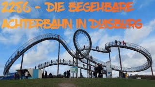 2286 - Die begehbare Achterbahn in Duisburg | #wandern #hiking #wanderblog #ruhrgebiet #shorts