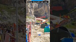 Shree Amarnath yatra 2024 || Holy cave Darshan 15 July #mahadev #amarnath #shiv #youtubeshorts