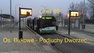 Autobusem po Szczecinie - linia 66 (Osiedle Bukowe - Podjuchy Dworzec) #2215