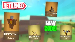 New island royale Code 💵 Returned item shop 🦃 Gameplay 🔥 (Roblox Fortnite)