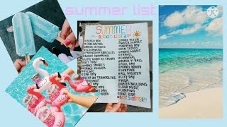 15 فكرة لقضاء صيف رائع 🦋وغير ممل 👌|summer liste 🏖🦀|