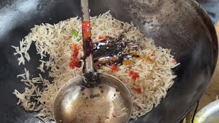 Delhi Street Food Paneer Rice In Just 30 Rupees Plates | Paneer Rice | Indian street food