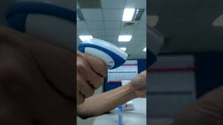 Healthcare barcode reader for pharmacy and laboratory application